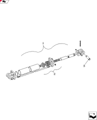 DMI NUTRI-PLACR HYDRAULIC CYLINDER,Double Acting, 31mm Rod, 406.4mm Stroke