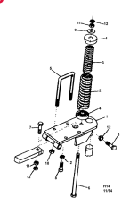 DMI NUTRI-PLACR MOUNTING PARTS