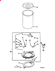 IH FERTILIZER PLANTER PLATE ASSY.