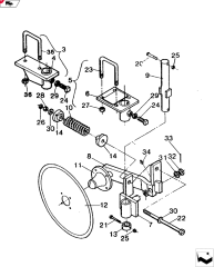 1990 Less Blade, Includes Ref. 3 (Not Shown)