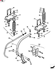 1990 Includes Ref. 2, 11, 12 & Hardware (Not Shown)