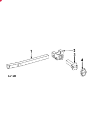 IH 4-ROW FERTILIZER UNIT CLAMP