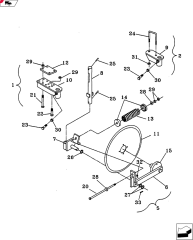 DMI NUTRI-PLACR C-S Mount With Hardware 20" Colter