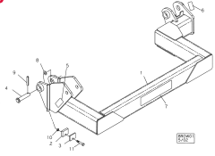 DMI NUTRI-TILL'R MOUNTING PARTS
