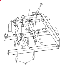 DMI NUTRI-TILL'R MOUNTING PARTS