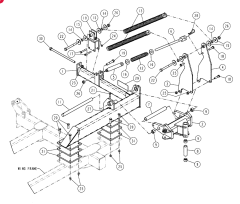 DMI NUTRI-TILL'R MOUNTING PARTS