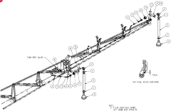 2003 FITTING,2" Male Thread x 2" 90 Degree Hose Barb