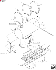 2012 FITTING,2" Male Thread x 2" 90 Degree Hose Barb