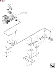 2012 FITTING,1-1/2" Hose Barb x 1-1/2" Hose Barb x 1" Male Thread Hose Barb Tee