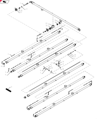 2012 FITTING,1" Male Thread x 1-1/4" 90 Degree Hose Barb