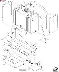 2012 ELBOW,90 Degree Elbow, 1-1/2" Male NPT x 1-1/2" Hose Barb, Poly