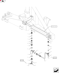 2012 HYDRAULIC CYLINDER,Double Acting, 31.75mm Rod, 457.2mm Stroke
