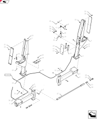 2012 HYDRAULIC CYLINDER,11.11mm Rod, 50.8mm Stroke