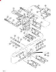 CASE-IH BALE WRAPPER COUPLING, BREAK AWAY