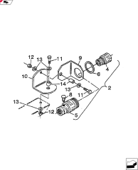 CADDY UNIT Upper Swivel Bracket, Includes Ref. 11-14