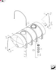 NUTRI-PLACR PIPE FITTING,3/4" NPT x 3/4" Hose Barb, 90 Degree