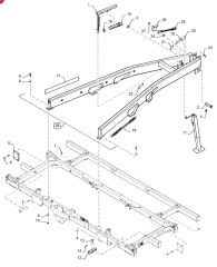 NUTRI-TILL'R 24 ROW MOUNTING PARTS
