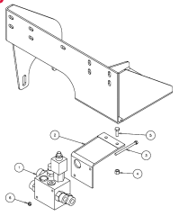 LIQUID SYSTEM APPLICATOR HYDRAULIC VALVE
