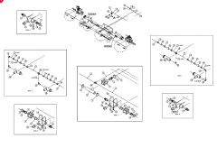 LIQUID SYSTEM APPLICATOR FITTING,1-1/2" Hose Barb x 1-1/2" Hose Barb x 1" Male Thread Hose Barb Tee