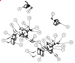 LIQUID SYSTEM APPLICATOR MOUNTING PLATE