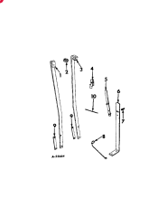 CHEMICAL & FERTILIZER APPLICATOR EQUIPMENT PULLEY, chain
