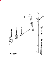 CHEMICAL & FERTILIZER APPLICATOR EQUIPMENT PULLEY, chain