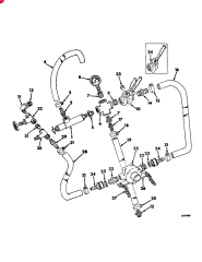 CHEMICAL PRE-EMERGE ATTACHMENT (150 GALLON) VALVE, control, single handle, Serial Range: up-1969