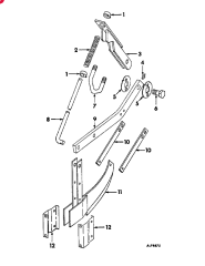 FERTILIZER UNIT (4-ROW) COLLAR,16.67mm ID x 28.5mm OD x 19mm L