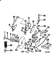 FERTILIZER UNIT CLUTCH ASSEMBLY