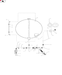 1300 GALLON PIPE FITTING,3/4" NPT x 3/4" Hose Barb, 90 Degree
