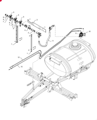 850/1000 GALLON PLUG,2" Flange, Poly