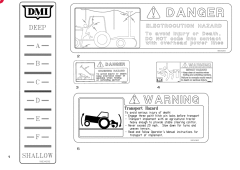 MOUNTED WARNING SIGN