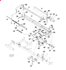 MOUNTED HYDRAULIC CYLINDER,Double Acting, 31mm Rod, 406.4mm Stroke