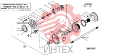 188. Редуктор планетарный колёсный (MERITOR)