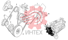 80. Двигатель - VOLVO TAD720VE - вентиляционная установка
