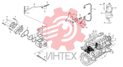 86. Двигатель - VOLVO TAD720VE - система управления двигателем