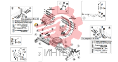 37. Электрооборудование (схема подключения датчиков) cпредер TS45RS-X (TS45RS-X-EQ)