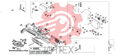 38. Электрооборудование для спредера TS45RS-X1-X2 - ричстакер серии F300
