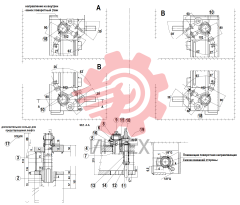 7. Замок поворотный (твист лок) спредера TS45RS-X2-PB-EQ-DRS (установка)