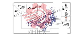 Гидравлика рамы 35.A001.166