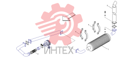Трасса глушителя 70.С010.077