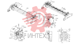 Комплектующие спредера S1444450