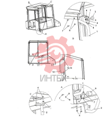 Ручка наружная кабины GH8110