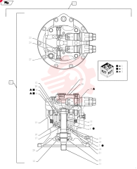 HYDRAULIC MOTOR YY15V00034F1 (2)