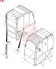 Guard Assembly, Cab (Vandalizm Guard) YF25C00001F1