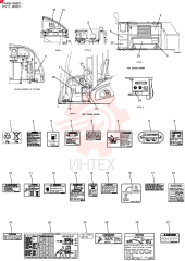 WARNING DECAL YN20T01016P1