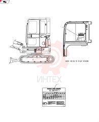 Схема (27SR-5) - COMPACT CRAWLER EXCAVATOR - ASN PV13-33453 (NA) (6/04-12/12) PV20T01061P1