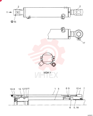 CYLINDER ASSEMBLY, SWING PM01V00056F1
