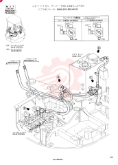 HYD LINES, UPP (For NIBBLER & BREAKER) PW03H00013F2 (1)