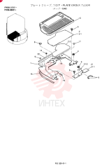 PLATE GROUP, FLOOR (For FIXED PART) PM03M00017F1 (2)